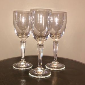 Lenox Crystal Liqueur Drinking Glasses - Set of 3!
